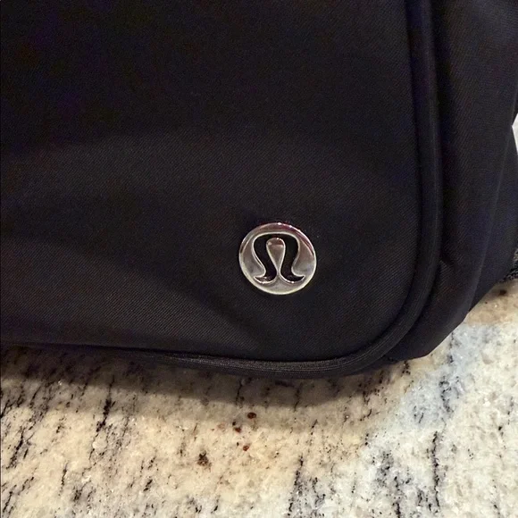 Lululemon Athletica Black Backpack with Silver Accents - Picture 2 of 11
